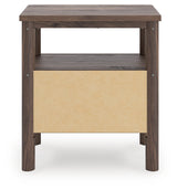 Pamytta Brown Nightstand by Ashley at Eve Furniture