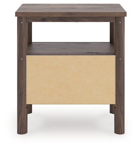 Pamytta Brown Nightstand by Ashley at Eve Furniture