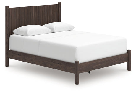 Pamytta Brown Panel Bedroom Setv by Ashley at Eve Furniture
