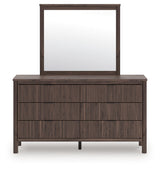 Pamytta Brown Panel Bedroom Setv by Ashley at Eve Furniture