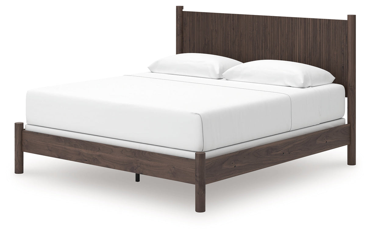 Pamytta Brown Panel Bedroom Setv by Ashley at Eve Furniture
