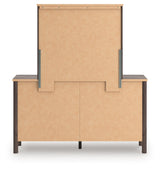 Pamytta Brown Panel Bedroom Setv by Ashley at Eve Furniture