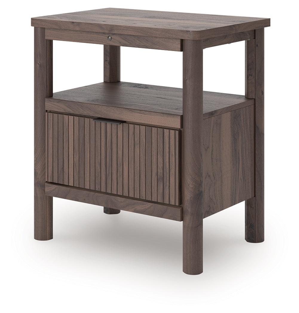 Pamytta Brown Panel Bedroom Setv by Ashley at Eve Furniture