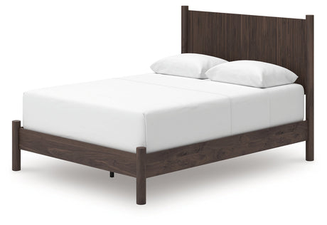 Pamytta Brown Panel Bedroom Setv by Ashley at Eve Furniture
