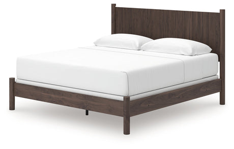 Pamytta Brown Panel Bedroom Setv by Ashley at Eve Furniture