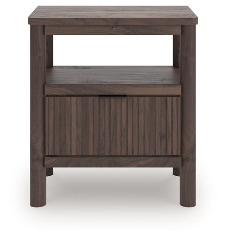 Pamytta Brown Panel Bedroom Setv by Ashley at Eve Furniture