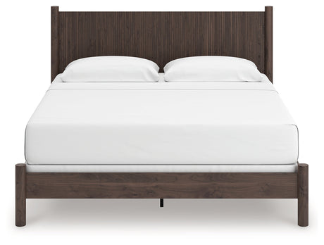 Pamytta Brown Panel Bedroom Setv by Ashley at Eve Furniture
