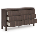 Pamytta Brown Youth Panel Platform Bedroom Set by Ashley at Eve Furniture