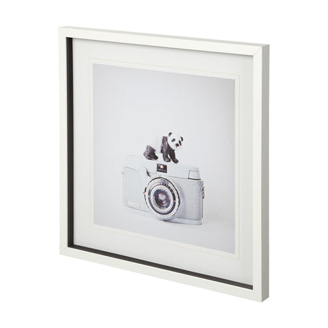 Panda & Vintage Camera by Susannah Tucker Photography a Framed Photo Art Print Matted under Glass by Mercana at Eve Furniture