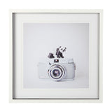 Panda & Vintage Camera by Susannah Tucker Photography a Framed Photo Art Print Matted under Glass by Mercana at Eve Furniture