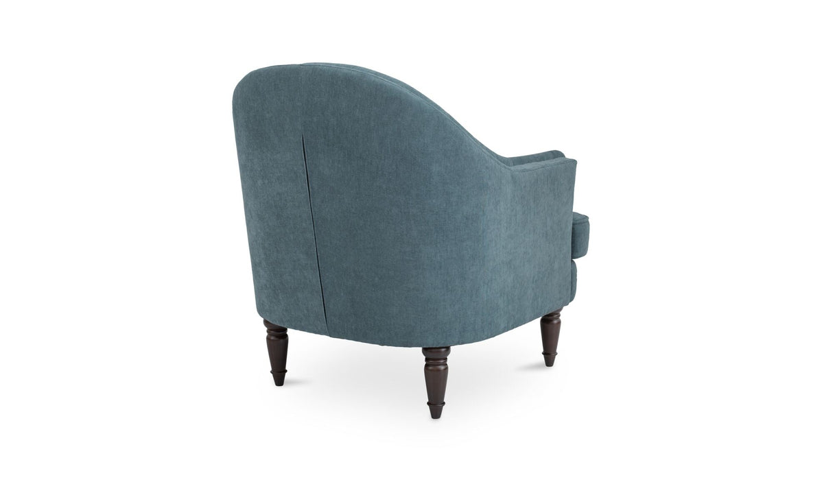 Pandora Accent Chair Light Blue by Moe's Home at Eve Furniture