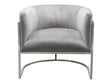 Pandora Grey Accent Chair by Diamond Sofa at Eve Furniture