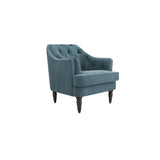 Pandora Light Blue Accent Chair by Moe's Home at Eve Furniture