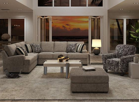 Pandora Teddy Bear Brown Sectional by New Era Innovations at Eve Furniture