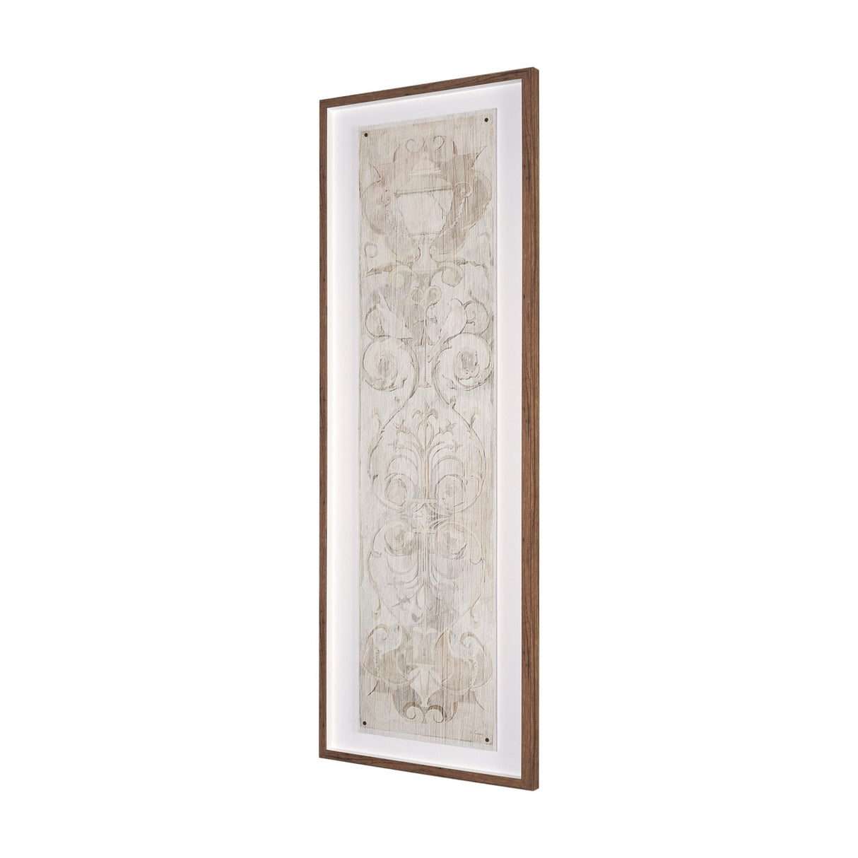 Panel Etching I by Mercana Studio a Hand Embellished Framed Art Print under Glass by Mercana at Eve Furniture