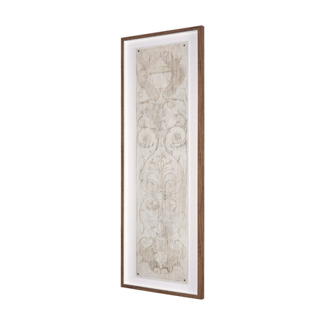 Panel Etching I by Mercana Studio a Hand Embellished Framed Art Print under Glass by Mercana at Eve Furniture