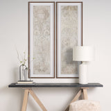 Panel Etching I by Mercana Studio a Hand Embellished Framed Art Print under Glass by Mercana at Eve Furniture