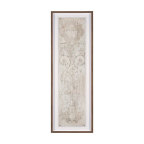 Panel Etching I by Mercana Studio a Hand Embellished Framed Art Print under Glass by Mercana at Eve Furniture