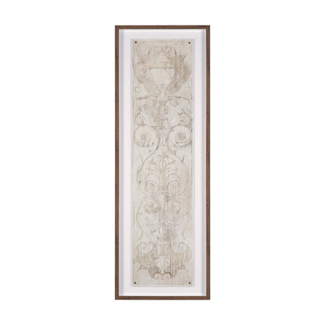Panel Etching I by Mercana Studio a Hand Embellished Framed Art Print under Glass by Mercana at Eve Furniture