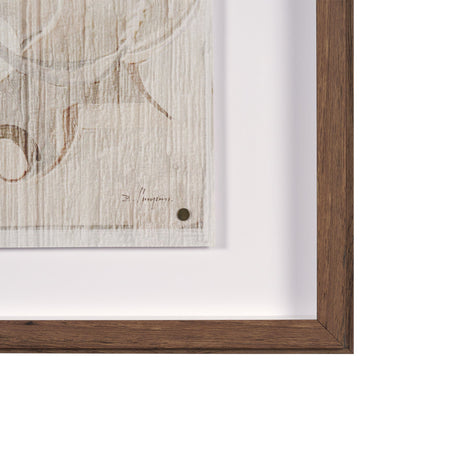Panel Etching II by Mercana Studio a Hand Embellished Framed Art Print under Glass by Mercana at Eve Furniture