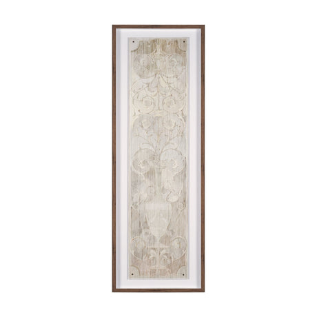 Panel Etching II by Mercana Studio a Hand Embellished Framed Art Print under Glass by Mercana at Eve Furniture