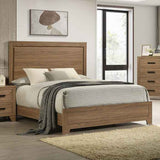 Panelli Walnut 5-Piece Queen Bedroom Set (2N) by Furniture of America at Eve Furniture