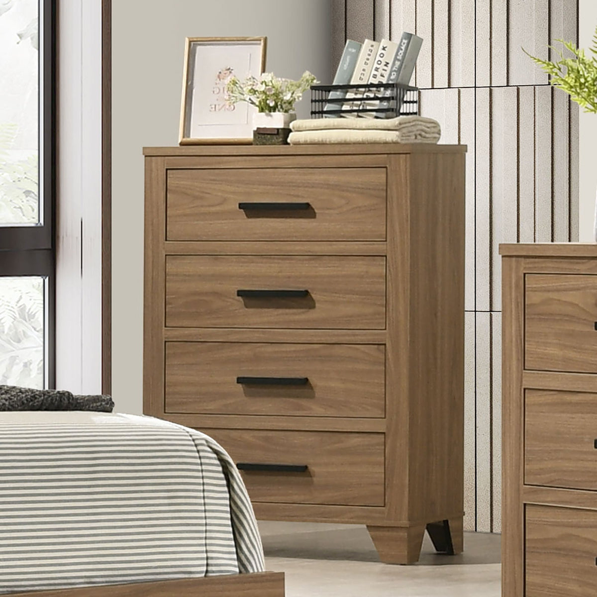 Panelli Walnut Chest