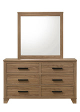 Panelli Walnut Dresser by Furniture of America at Eve Furniture