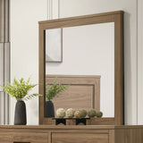 Panelli Walnut Mirror