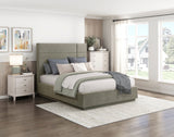Paola Forest Green California King Platform Bed by Homelegance at Eve Furniture
