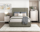 Paola Forest Green California King Platform Bed by Homelegance at Eve Furniture