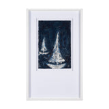 Paper Boats I by Studio M a Framed Art Print Matted under Glass by Mercana at Eve Furniture
