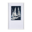Paper Boats II by Studio M a Framed Art Print Matted under Glass by Mercana at Eve Furniture