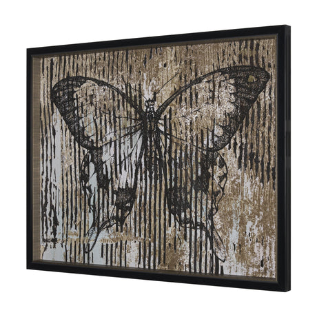 Papillon I by Mercana Studio a Hand Embellished Framed Art Print by Mercana at Eve Furniture