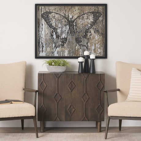 Papillon I by Mercana Studio a Hand Embellished Framed Art Print by Mercana at Eve Furniture