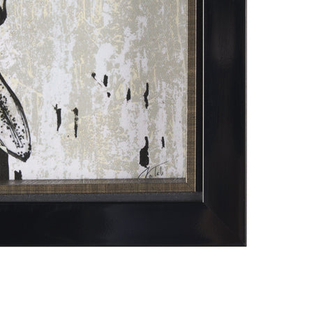 Papillon II by Mercana Studio a Hand Embellished Framed Art Print by Mercana at Eve Furniture