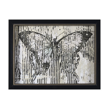 Papillon II by Mercana Studio a Hand Embellished Framed Art Print by Mercana at Eve Furniture