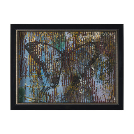 Papillon III by Mercana Studio a Hand Embellished Framed Art Print by Mercana at Eve Furniture