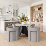 Papua Gray Dining Chair by Zuomod at Eve Furniture