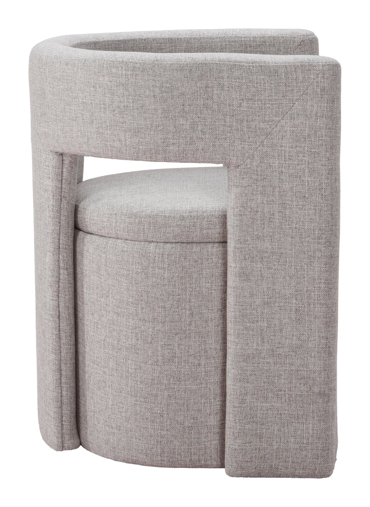 Papua Gray Dining Chair by Zuomod at Eve Furniture
