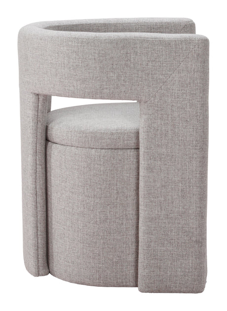 Papua Gray Dining Chair by Zuomod at Eve Furniture
