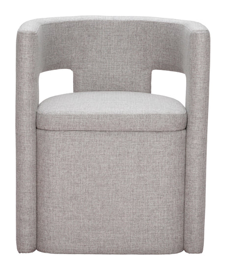 Papua Gray Dining Chair by Zuomod at Eve Furniture