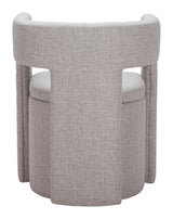Papua Gray Dining Chair by Zuomod at Eve Furniture