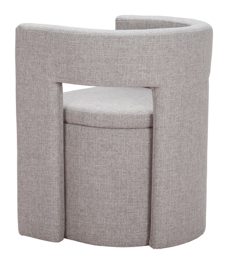 Papua Gray Dining Chair by Zuomod at Eve Furniture