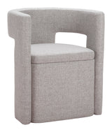 Papua Gray Dining Chair by Zuomod at Eve Furniture