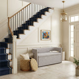 Papua Gray Storage Bench by Zuomod at Eve Furniture