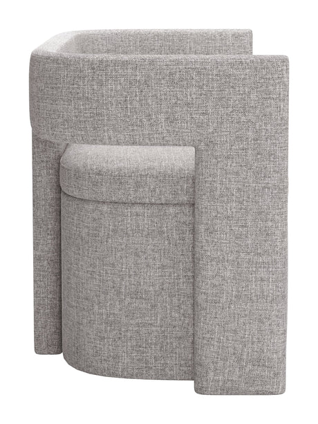 Papua Gray Storage Bench by Zuomod at Eve Furniture