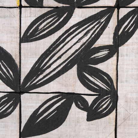 Papyrus Foliage II by Mercana Studio a Hand Embellished Textured Framed Art Print by Mercana at Eve Furniture