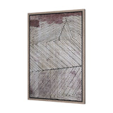 Papyrus Texture II by Mercana Studio a Hand Embellished Textured Framed Canvas by Mercana at Eve Furniture