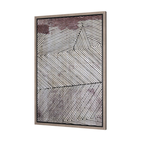 Papyrus Texture II by Mercana Studio a Hand Embellished Textured Framed Canvas by Mercana at Eve Furniture